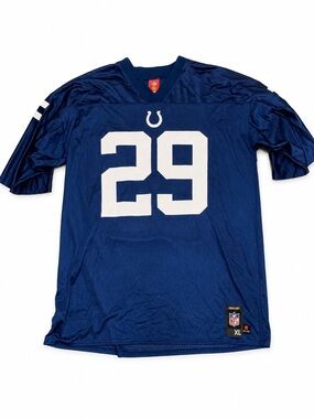 Reebok Indianapolis Colts Joseph Addai #29 NFL Jersey Men’s XL Blue